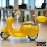 12V Electric Ride-On Vespa Mini for Kids – 3-Wheel Scooty | Toy4You