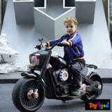 Toy4You Harley Cruiser Edition – Powerful 12V Kids Electric Ride-On Bike