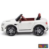Licensed Bentley GT Super Sports Kids Car White