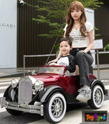 2026 Vintage Kids Car Dual Accelerator | Imported Quality
