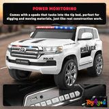 Licensed Toyota Land Cruiser Police Kids Car
