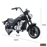 Toy4You Ghost Rider Edition – New 12V Electric Ride-On Bike for Kids