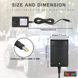 Toy4You 12V Universal Battery Charger for Kids Ride-On Cars, Bikes & Electric Toys