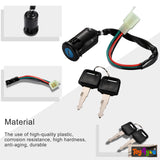 4-Pin Ignition Key Switch Set for Kids Battery Operated Car & Bike