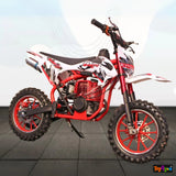50cc Mini Dirt Bike – 4-Stroke, Pull Start, Disc Brakes