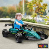 Aston Martin Aramco F1 Licensed Electric Kids Ride On Race Car