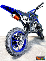 49cc Kids Petrol Dirt Bike – Blue