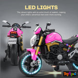 12V Kids Electric Motorcycle with Training Wheels