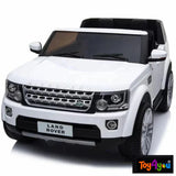 Toy4You 12V Official Land Rover SUV Car for Kids with Gearstick & Pedal