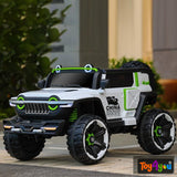 4X4 12V Ride-On Jeep with Remote Control for Kids | Rear Wheel