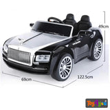 Rolls Royce Rechargeable Ride-On Car for Kids – Black