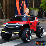 4X4 12V Ride-On Jeep with Remote Control for Kids | Rear Wheel