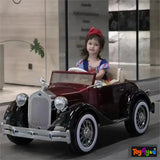 2026 Vintage Kids Car Dual Accelerator | Imported Quality