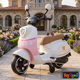 Toy4You Premium Kids Battery Operated Ride-On Scooter