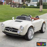 Kids Electric Vintage Mercedez Benz Ride On Sports Car