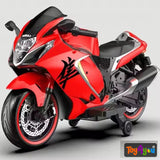 Premium Hayabusa Electric Ride-On Bike for Kids (2–11 Yrs) – 12V Battery
