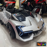 12V Luxurious Yellow Lamborghini Racing Electric Car for Kids