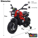 4-Wheel Compact Designed Battery Operated Motorbike for Kids