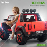 Atom Rechargeable Battery Operated Jeep for Kids