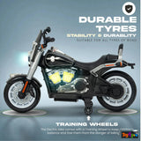 Harley‑Style 12V Electric Ride‑On Bike for Kids | Toy4You