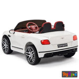 Licensed Bentley GT Super Sports Kids Car White