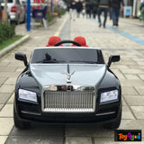 Rolls Royce Rechargeable Ride-On Car for Kids – Black