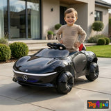 Mercedes Benz 12V Ride-On Car with remote & Manual Drive for Kids