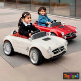Kids Electric Vintage Mercedez Benz Ride On Sports Car