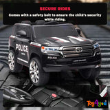 Licensed Toyota Land Cruiser Police Kids Car