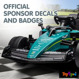 Aston Martin Aramco F1 Licensed Electric Kids Ride On Race Car