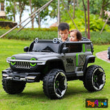 4X4 12V Ride-On Jeep with Remote Control for Kids | Rear Wheel