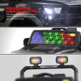 Bronco Battery Operated Jeep for Kids RGB Windshield Light & Music