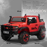 Rampage Rechargeable Battery Operated Jeep for Kids, Ride-On Toy Kids