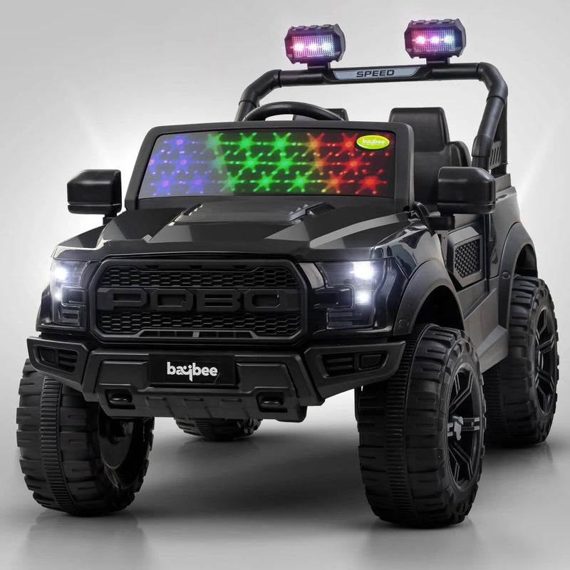 Bronco Battery Operated Jeep for Kids RGB Windshield Light & Music