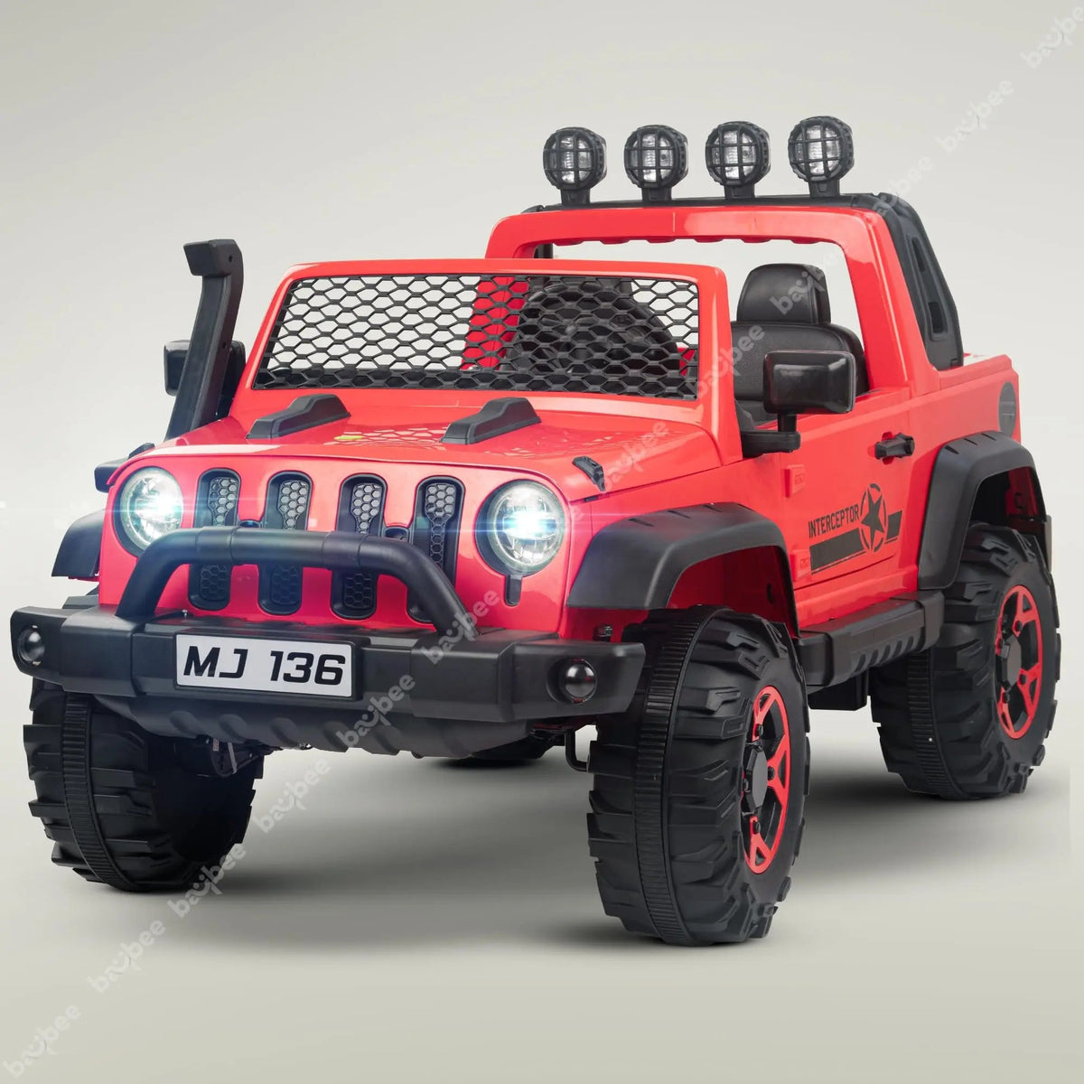 Atom Rechargeable Battery Operated Jeep for Kids