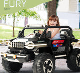 Furi Mini Rechargeable Battery Operated Jeep for Kids