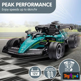 Aston Martin Aramco F1 Licensed Electric Kids Ride On Race Car