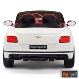 Licensed Bentley GT Super Sports Kids Car White