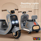 Kids Electric Motorcycle Ride-On Bike with 3 Wheels