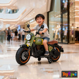 Toy4You Royal Enfield–Style Bullet Kids Electric Ride-On Bike