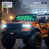 Run 4X4 Kids Battery Operated Jeep for Kids (Painted)