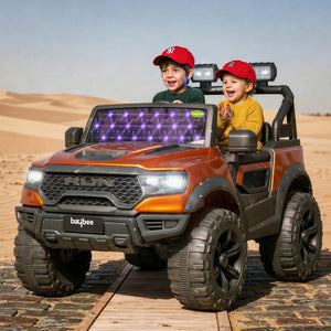 Run 4X4 Kids Battery Operated Jeep for Kids (Painted)