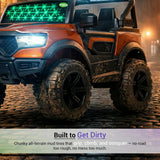 Run 4X4 Kids Battery Operated Jeep for Kids (Painted)