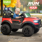 Run 2X2 Kids Battery Operated Jeep for Kids