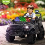 Bronco Battery Operated Jeep for Kids RGB Windshield Light & Music